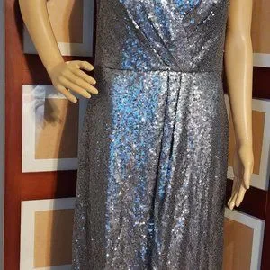BariJay | Dresses | Bari Jay Blouson Sequin Maxi Dress Formal Bridesmaid Gown Steel Gray | Poshmark BariJay | Dresses | Bari Jay Blouson Sequin Maxi Dress Formal Bridesmaid Gown Steel Gray | Poshmark